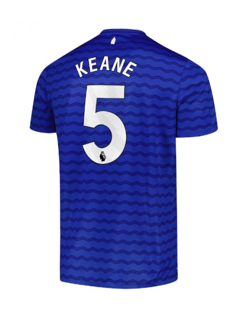 Everton Michael Keane #5 Replika Hemmakläder 2025-26 Kortärmad Everton Michael Keane #5 Replika Hemmakläder 2025-26 Kortärmad